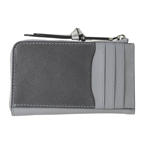 MARC JACOBS Coin Case The Utility Snapshot Leather Gray - Picture 2 of 9